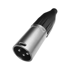 Conector Xlr Macho Linha Ac3mm - Amphenol