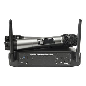 Microfone Duplo Sem Fio Profissional Ls926 - Leson