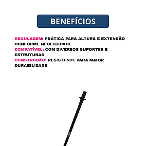 PROLONGADOR 1,40CM c/ REGULAGEM N GATE