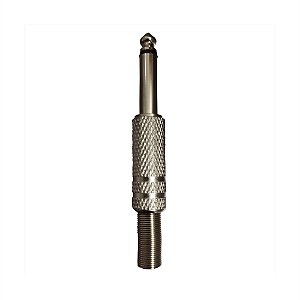 Conector P10 Mono Niquelado