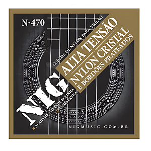 Encordoamento Violão Nylon N470 Alta Tensão C/ Bolinha