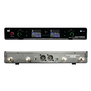 Microfone Sem Fio Em Uhf Tsi-duo-4-uhf - Tsi