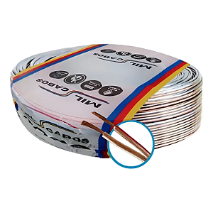 Cabo Cristal 2x2,50 Mm Al Cu Metro- Star Brazil