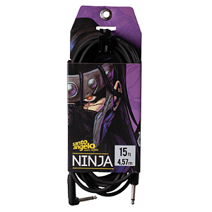 Cabo Guitarra 0,20mm P10 P10l Ninja Cable 10ft