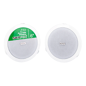 Par Arandelas 6” 30w Skypix Sk-ar630 Redonda