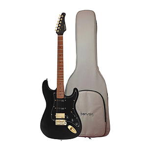 Guitarra Hardy S 902 M Bk/bk Mh Gold - Benson