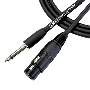 Cabo Montado Microfone Ninja Hgb 30ft P10 Xlrf