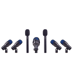 Kit 7 Microfones Bateria Com Maleta Dylan Ddx-7000