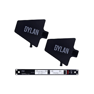 Sistema Uhf Com Antenas Rack Dylan Da-800