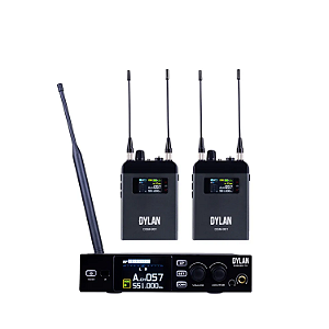 Monitor De Fone Duplo Sem Fio Dylan Dsm-900