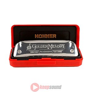 Gaita Diatônica Em Dó Golden Melody 542/20 C - HOHNER