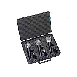 Kit 3 Microfones de mão dinâmico R21S - SAMSON