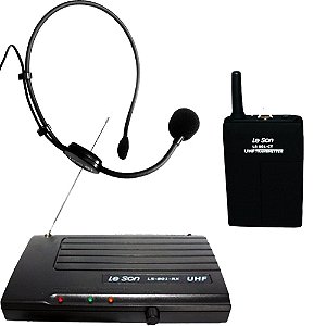 Microfone Sem Fio De Cabeça LS901/HD750 - LESON