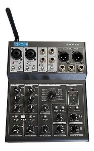 Mesa Mesa De Som CSR 6MX USBT Analógica 6 Canais CSR