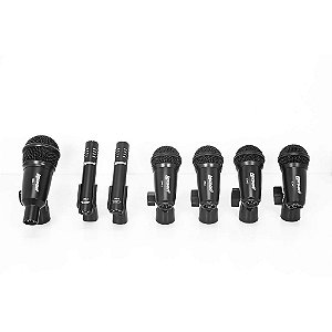 Kit Com 7 Microfones Para Bateria LDK-7 - LEXSEN