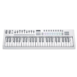 Teclado Controlador 49 Teclas Launchkey 49 White Mk4 - Novation