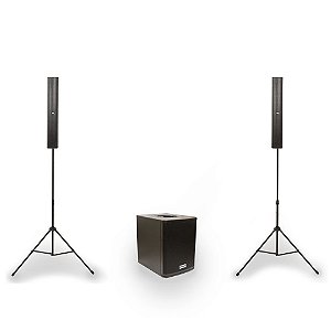 Sistema de Som PA Vertical 700W DVA1200 - DBR