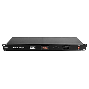Filtro De Linha Rack 19” 1u 9 Tomadas Fpr8 Preto
