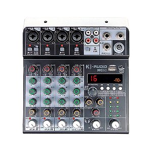 Mesa De Som 6 Canais Mc 60 - K-audio