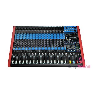 Mesa de Som 16 Canais MS16.4 EUX - SOUNDVOICE