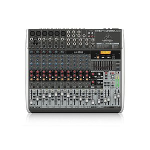 Mesa de Som Analógica 14 canais Interface de Áudio QX1832USB - BEHRINGER