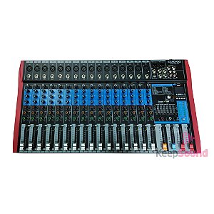 Mesa de Som 16 Canais MS-162 EUX - SOUNDVOICE