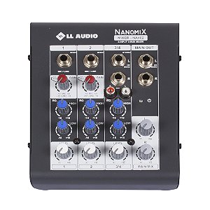 Mesa de Som Analógica 4 Canais NA402 - LL AUDIO
