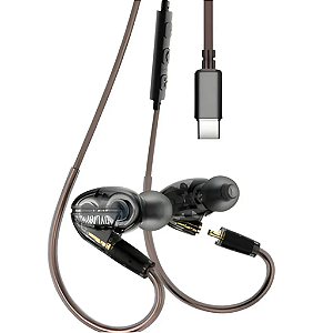 Fone Tipo C Com Microfone Preto Dylan Dc-25
