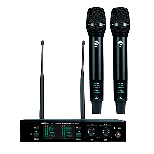 Microfone Uhf Sem Fio Kadosh K492m Rec B6