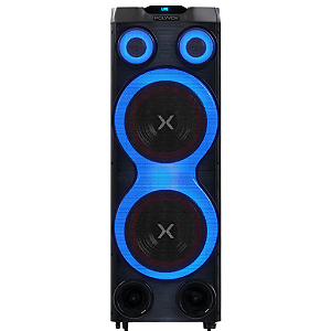 Caixa De Som Torre 2500w Amplificada Polyvox Xt2212t
