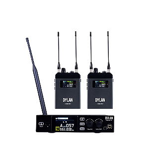 Monitor De Fone Duplo Sem Fio Dylan Dsm-900