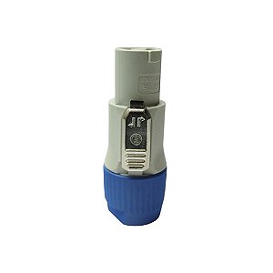 Conector Powercon De Saída Cinza Cs102 - Custom Sound