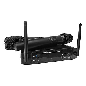 Microfone sem fio Bastão Duplo LS 916 - LESON
