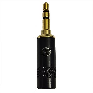 Conector P2 Stereo Macho Preto P2ST SAS OP01 - SANTO ANGELO