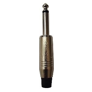 Conector P10 Mono Linha Macho PLG P10 SA2X - SANTO ANGELO