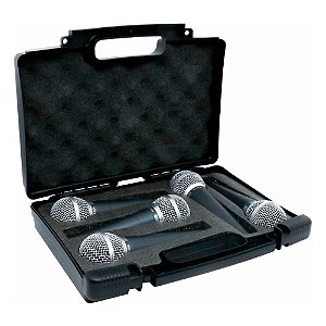 Kit de 5 Microfones de Mão Dinâmico CSR58-5 - CSR