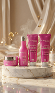 Kit Hidratação Caviar com Shampoo, Condicionador, Leave-In e Máscara