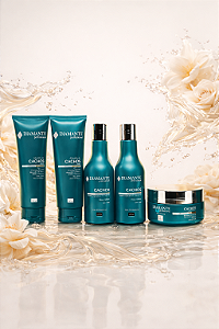 Kit Cachos Perfeitos com Shampoo, Condicionador, Leave-In e Máscara