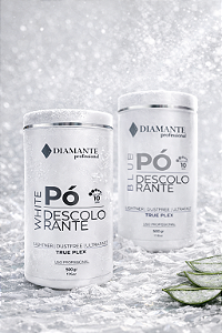 Pó Descolorante WHITE 500g abre 10 tons