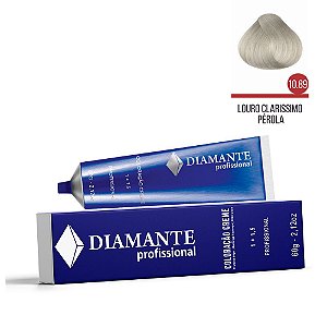Coloração Diamante 10.89 - Louro Claríssimo Pérola 60 g