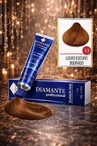 Coloração Diamante 6.3 - Louro Escuro Dourado