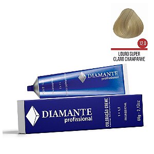 Coloração Diamante 12.0 - Louro Super Claro Champagne