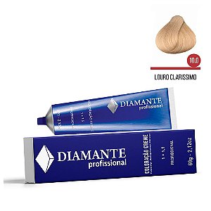 Coloração Diamante 10.0 - Louro Claríssimo 60 g