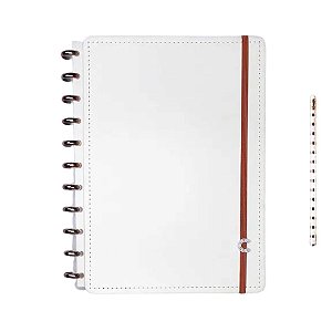 CADERNO INTELIGENTE ALL WHITE - GRANDE