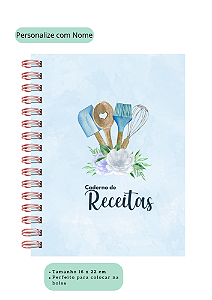Caderno de receitas personalizado