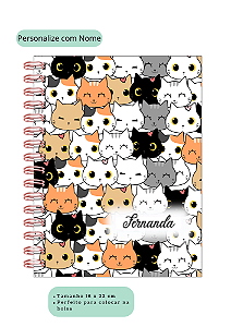 Agenda Cats Personalizada A5