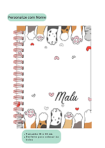 Agenda Patinhas Personalizada A5