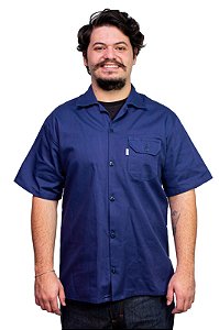 Camisa Masculina Profissional Manga Curta