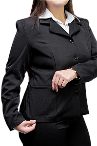 Blazer Manga Longa Feminino