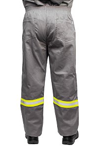 Calça de Segurança NR10 Antichama - Cinza